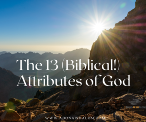 13 Biblical Attributes of God