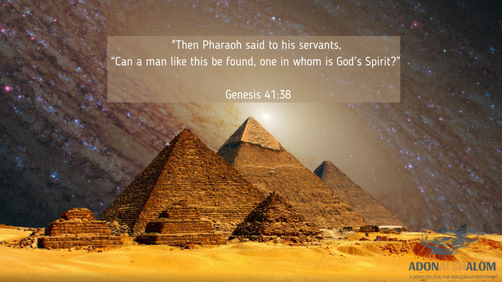 Genesis 41 God Spirit Yosef Joseph