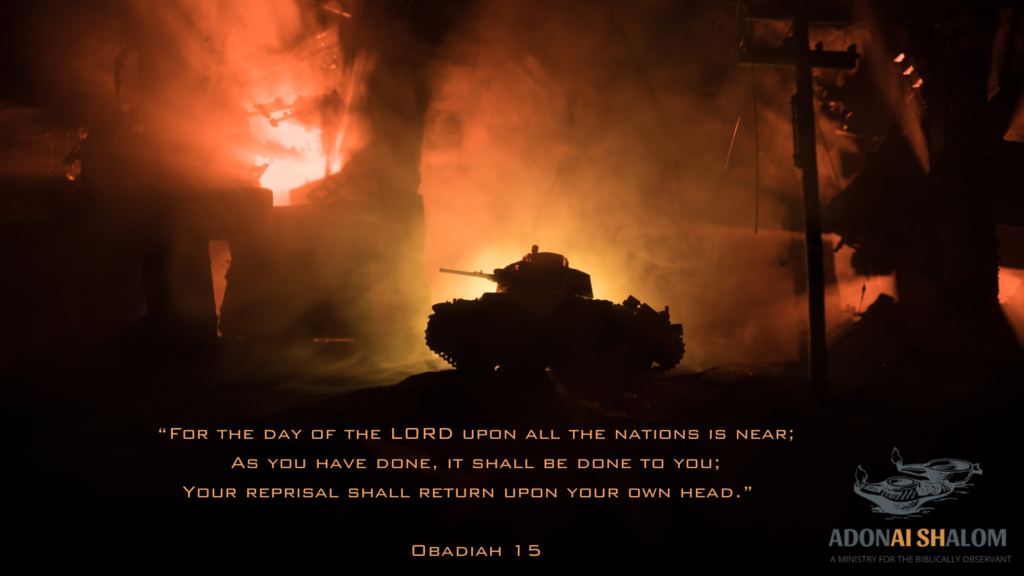 Obadiah prophecy 2 1