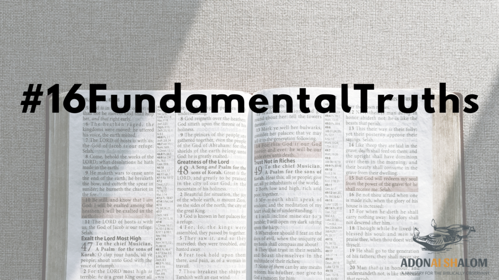 16 Fundamental Truths 2