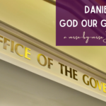 Daniel 1 1 God. our Governor Bible Study Verse by Verse on the Book of Daniel Daniyyel