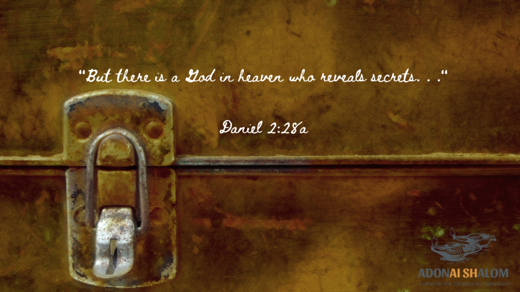 God Heaven Secrets Daniel 2 28