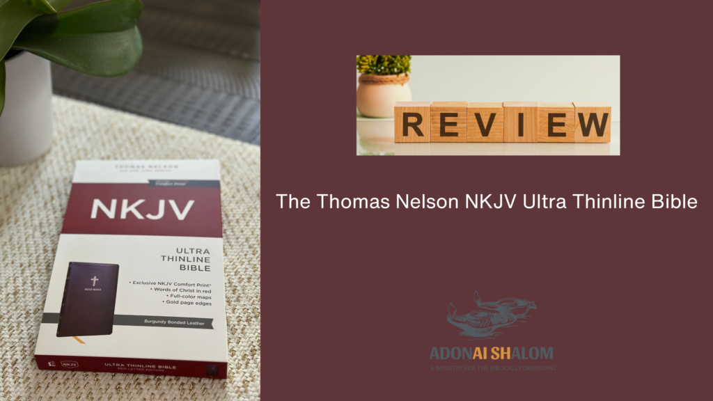 Thomas Nelson NKJV Ultra Thinline Bible