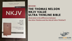 ReviewThe Thomas Nelson NKJV VALUE Ultra Thinline Bible