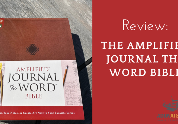 Amplified Journal the Word Bible Zondervan